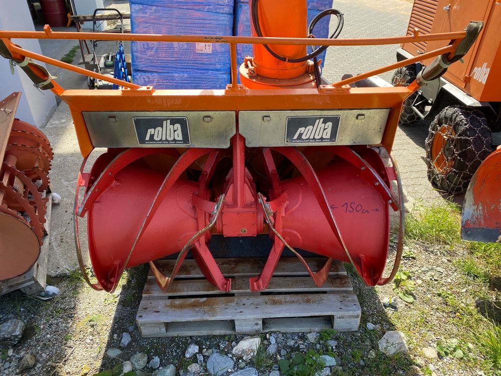 Schneefräse Rolba RD200 Benzin mit Schneepflug (Gebraucht) in Pignia ...