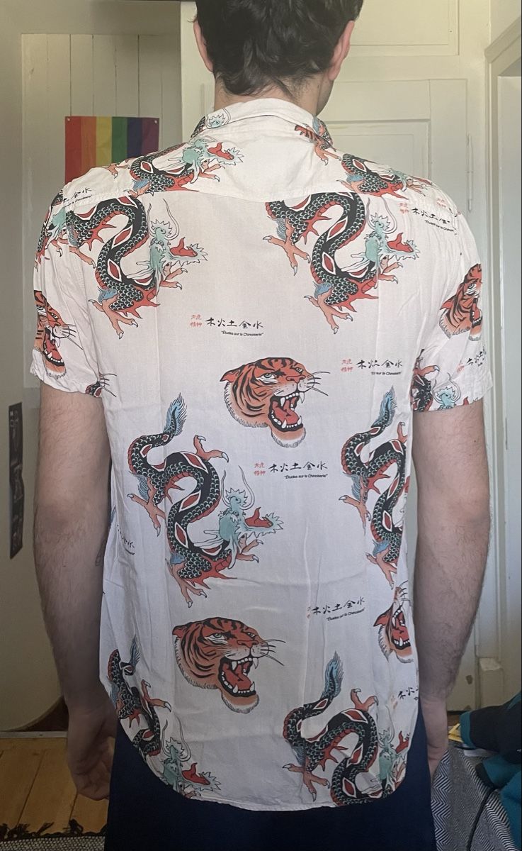 Camicie: Drachen Shirt – Usato da Zürich venduto da glo_qjx8