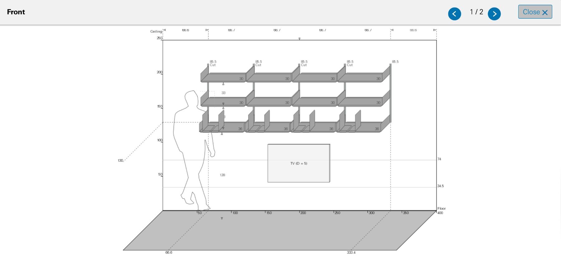 Vitsoe Scaffali: Vitsœ 606 Shelving System, Dieter Rams, 333cm, Silber – Usato da Bern venduto da jwu_vcs5 3