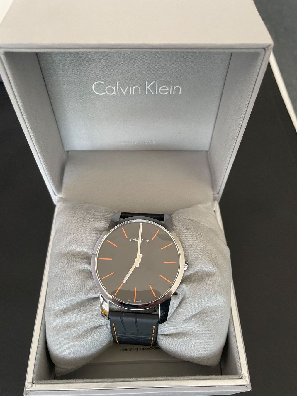 Calvin Klein Bracciali & Braccialetti: Calvin Klein Herrenarmbanduhr – Nuovo e nell'imballaggio originale da Glattbrugg venduto da fido1234