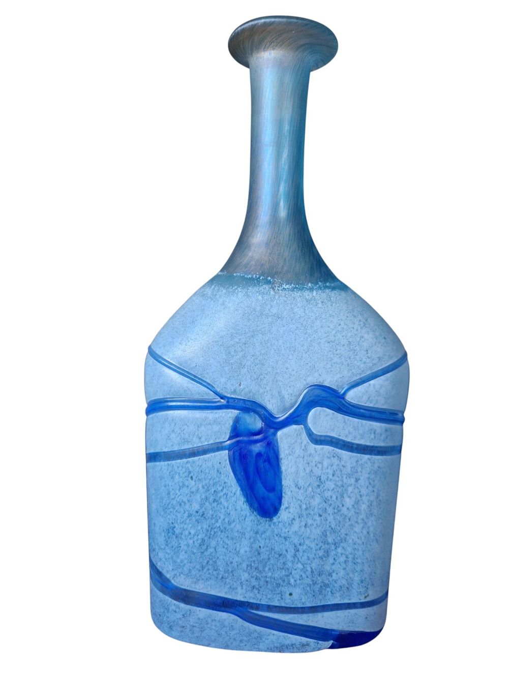 Kosta Boda Vasen & Gefässe: Vase Kosta Boda Galaxy Blue 1982 – Gebraucht aus Mörschwil von antiksalon21