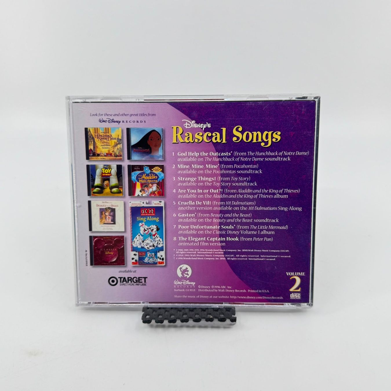 CDs: Disney's Rascal Songs (Musik CD) – Gebraucht aus Herisau von Seyashop1 1
