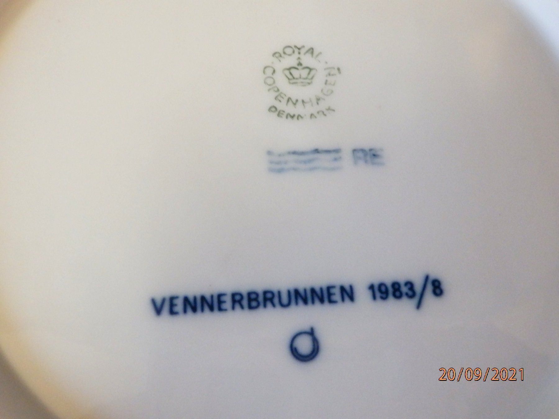Royal Copenhagen Piatti: Sammlerteller, Vennerbrunnen Bern, Royal – Usato da Ueberstorf venduto da dinbau 3