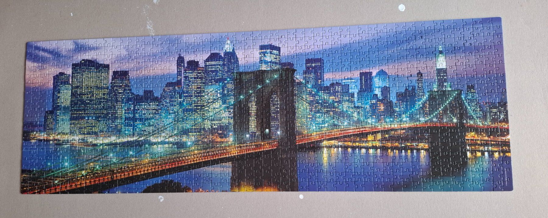 Clementoni Puzzles: New York Brooklyn Bridge  Puzzle – Gebraucht aus Hinterkappelen von Schampus 1