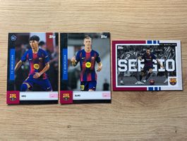 Soccer Dro Fernandez RC / Olmo / Sergio Topps 2025