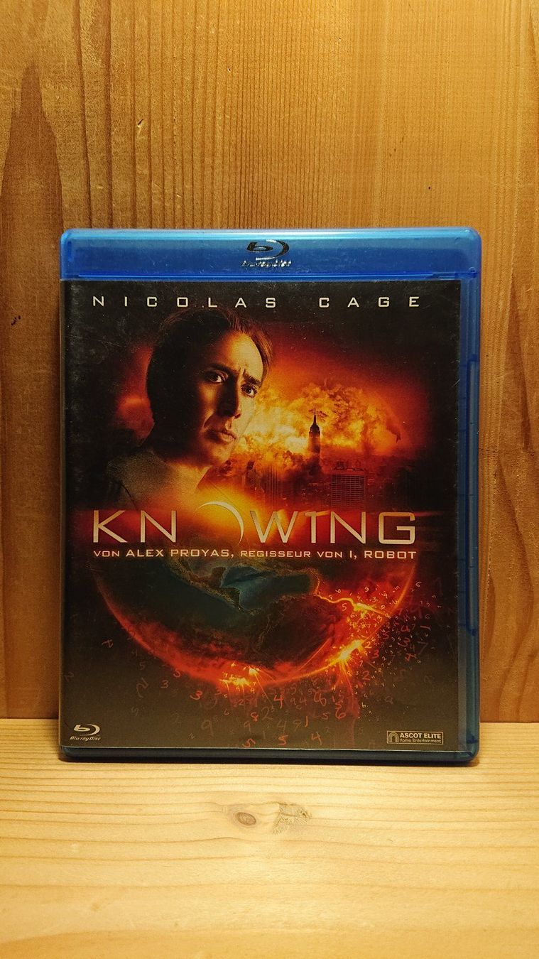 Tutti i DVDs: KNOWING Blu-Ray mit Nicolas Cage – Usato da Wilderswil venduto da Exebub