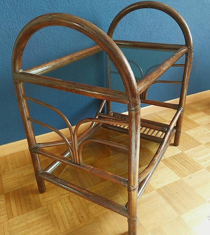 Tavoli: Vintage Rattantischli/Barwagen – Usato da Thun venduto da nad_x8nk
