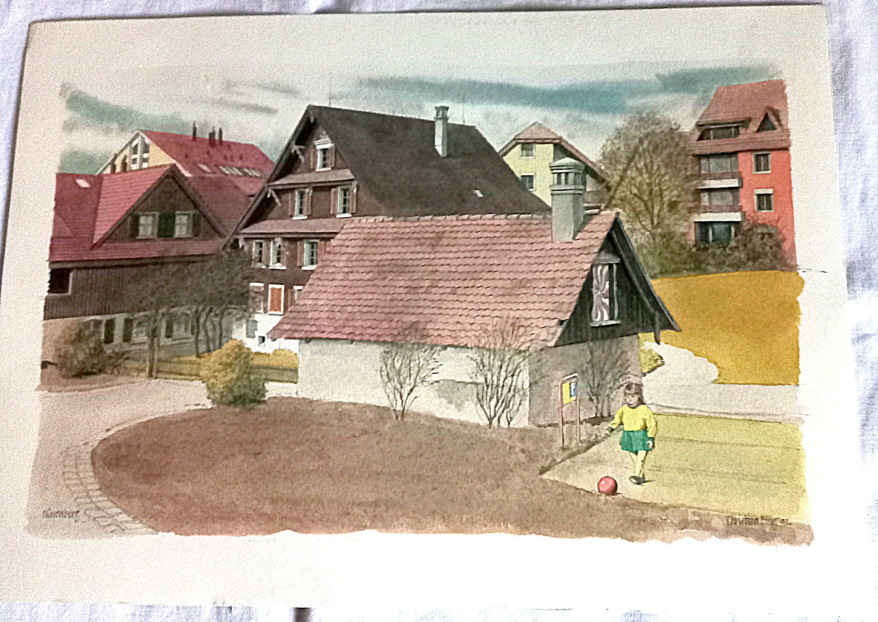 Dipinti: Ortsplanung 1979 Baar Bauordnung – Usato da Baar venduto da 2cvbaar