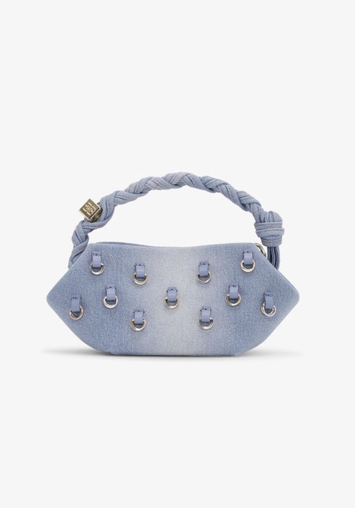 Ganni Borse da donna: Ganni Bou Bag Denim – Nuovo e nell'imballaggio originale da Zürich venduto da SarahAlison 2