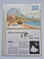 Münzbrief / Numisbrief    ✉️   ANTIGUA  1984