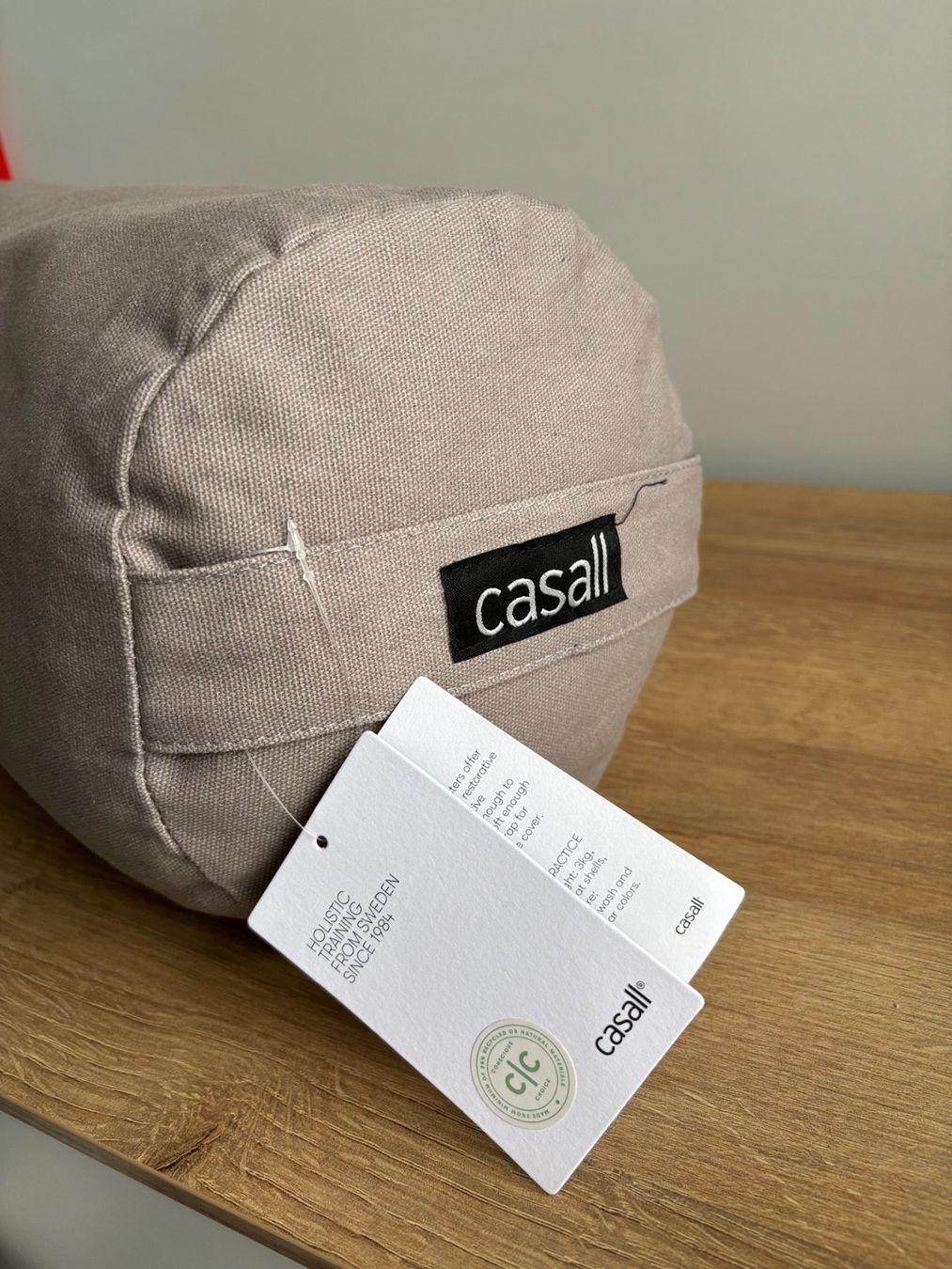 Cuscini: Casall Yoga Bolster, hellgrau - NEU – Nuovo e nell'imballaggio originale da Bern venduto da lolapennt 1