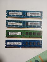 RAM-Konvolut 4x 2GB DDR3 Desktop (Ramaxel, SK Hynix, SanMax)
