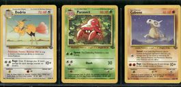 Vintage Pokémon Karte Jungle EN 1999 Lot of 3