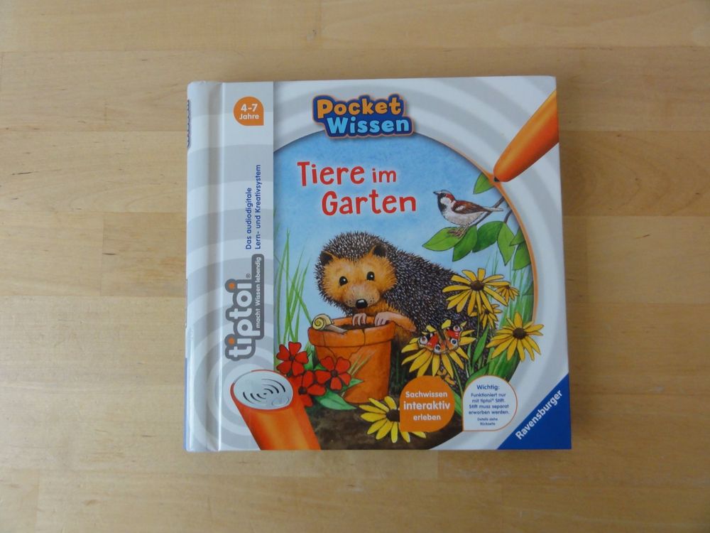 TIP TOI pocket Wissen "Tiere im Garten" Kaufen auf Ricardo