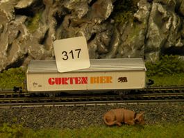 Gedeckter Güterwagen Gurten Bier 317