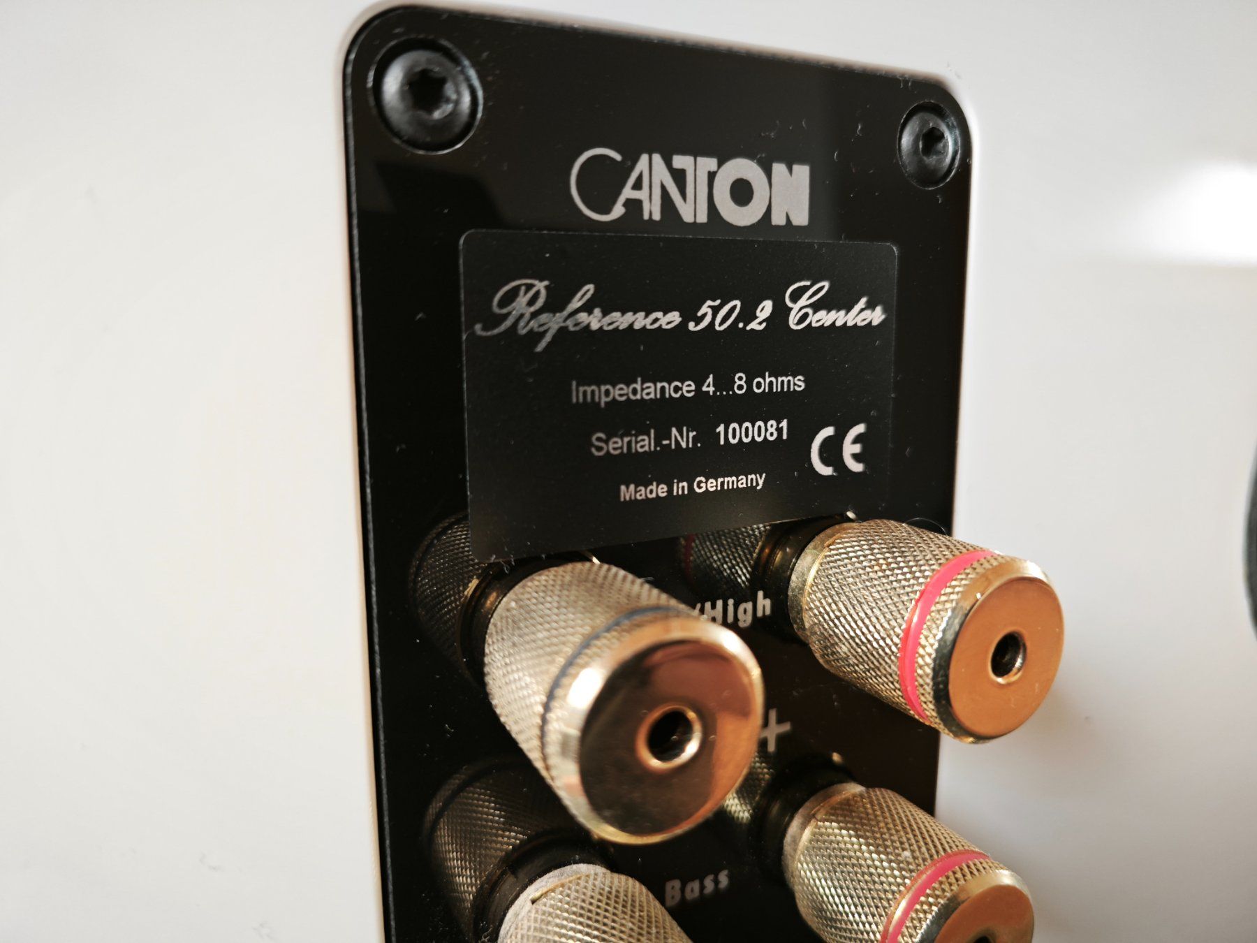 Canton Lautsprecher: Canton Reference 50.2 Center – Gebraucht aus Koppigen von Nobiles 2