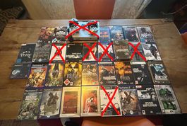 Alte Videospiele Sammlung PS2 & Pc