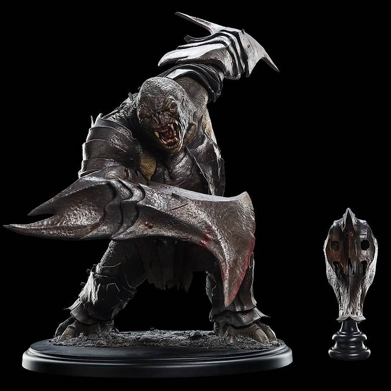Statuette: War Troll - Weta Limited Edition 223/400 – Usato da Heimberg venduto da GabKbli