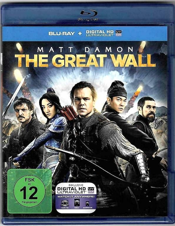 Tutti i DVDs: The Great Wall - Blu-ray Film – Usato da Dörflingen venduto da Super-Bob