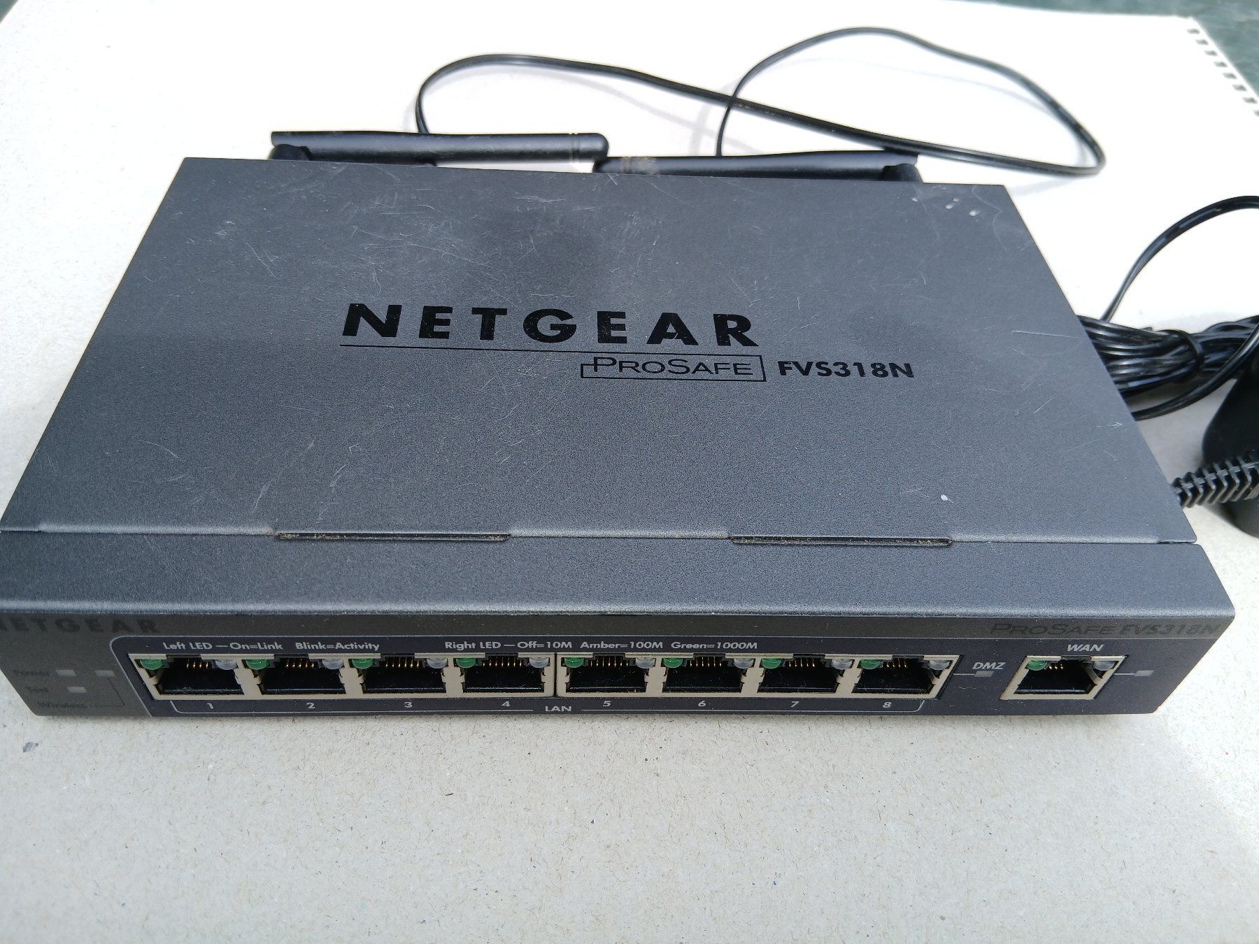 Modem & Router: Netgear Wlan Router FVS318N – Usato da Auswil venduto da Rudi60 1