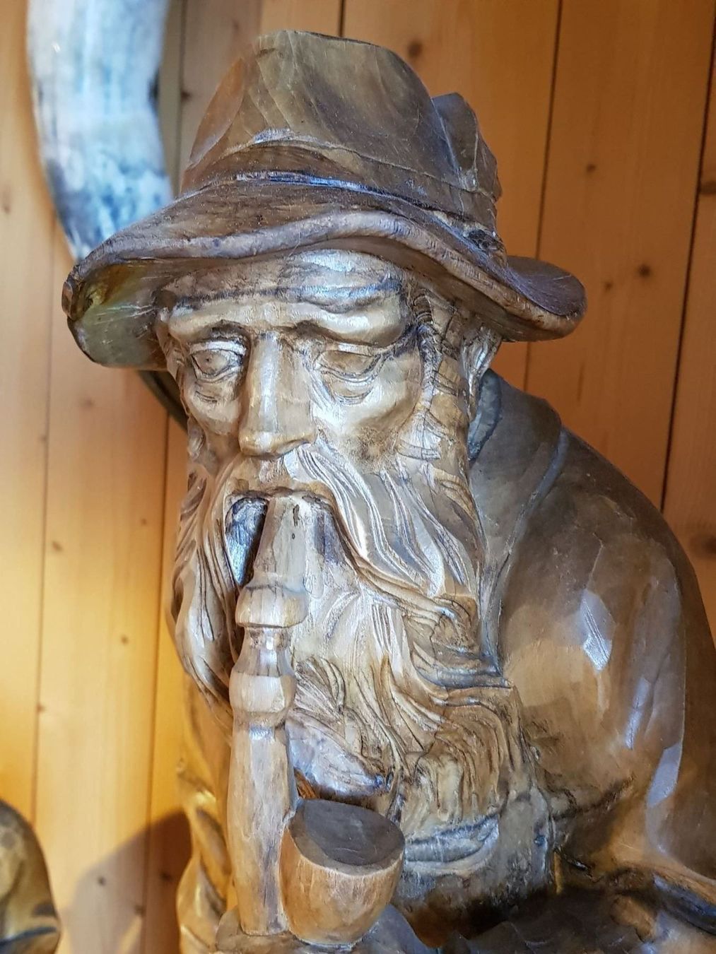 Skulpturen & Statuen: Holzskulptur Bauer 72 cm gross – Gebraucht aus Steg im Tösstal von LARO14 1