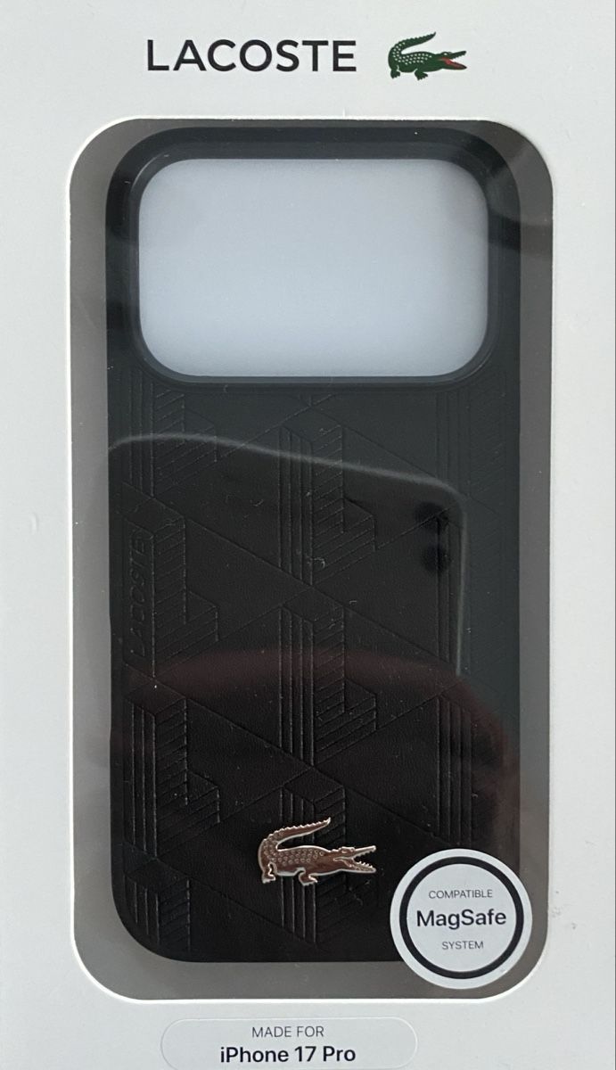 Apple Telefoni cellulari / Smartphones: LACOSTE Schutzhülle iPhone 17 Pro Schwarz Neu – Nuovo (secondo la descrizione) da Rickenbach SO venduto da Tsira