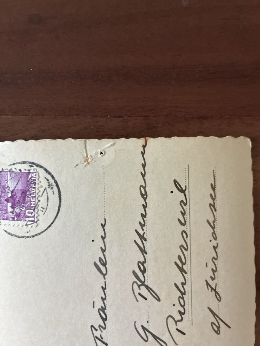 Cartoline postali: 10 Ansichtskarten Schweiz von Bahnen um Zermatt VS – Usato da Oftringen venduto da Cla.vD.74 4