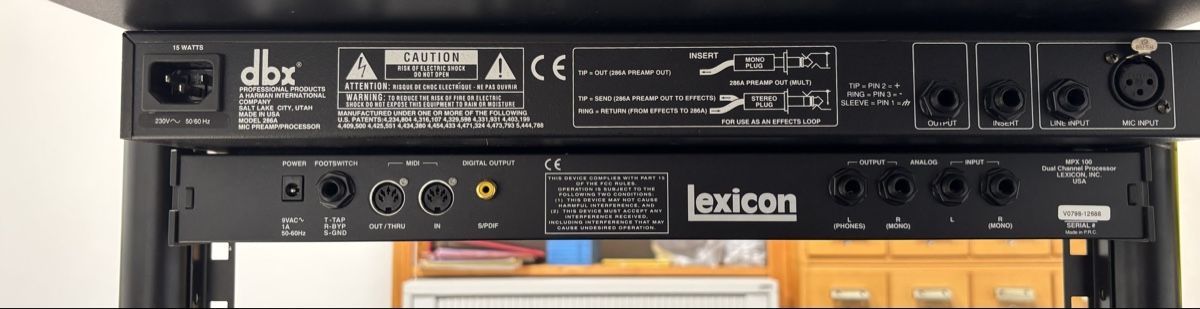 Alesis Equalizzatori: Alesis, dbx – Usato da Reigoldswil venduto da Ardinoe 1