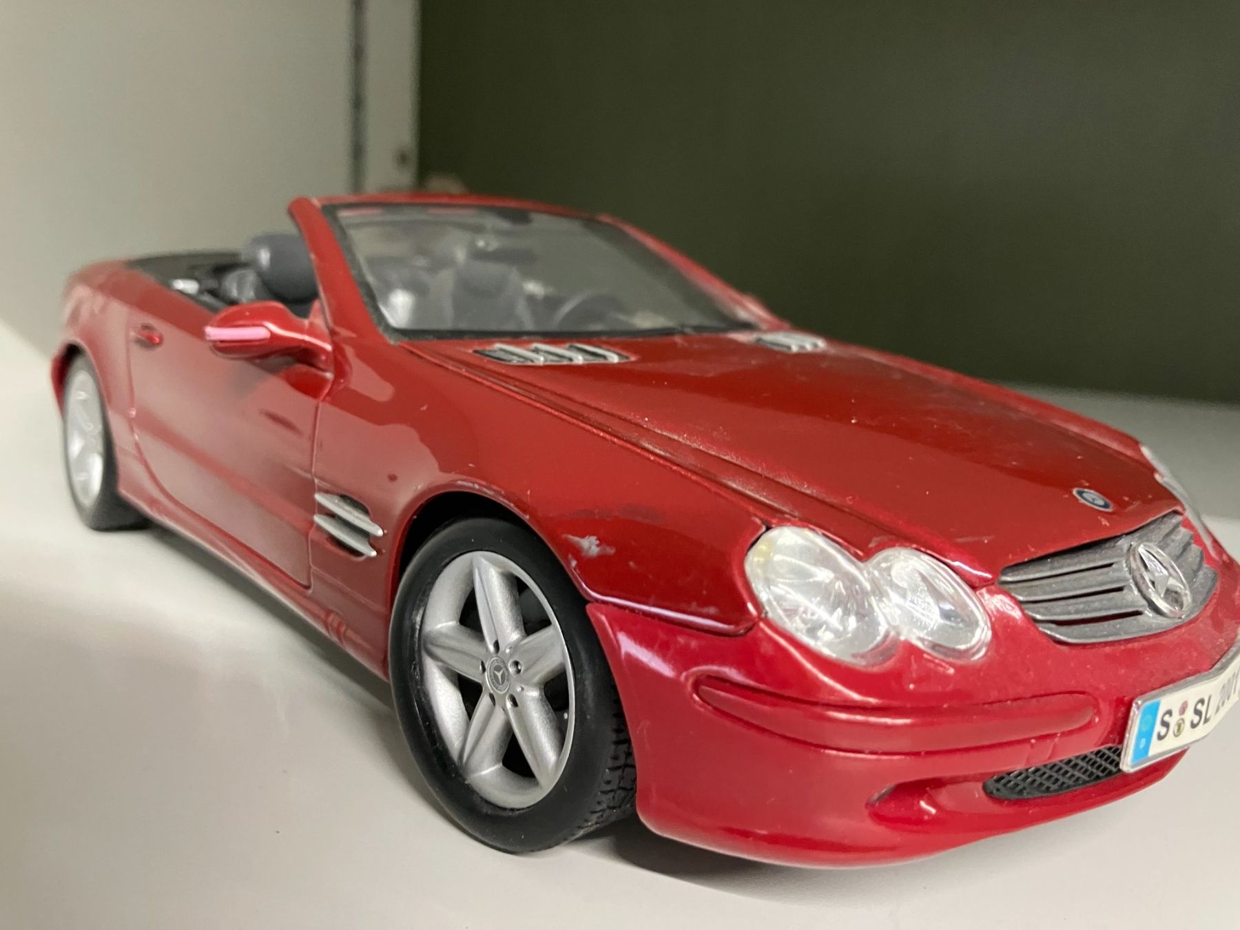 Mercedes-Benz Modellini d'auto: Mercedes SL 500 Modell  1 : 18 – Nuovo (secondo la descrizione) da Aadorf venduto da heiluz15 3
