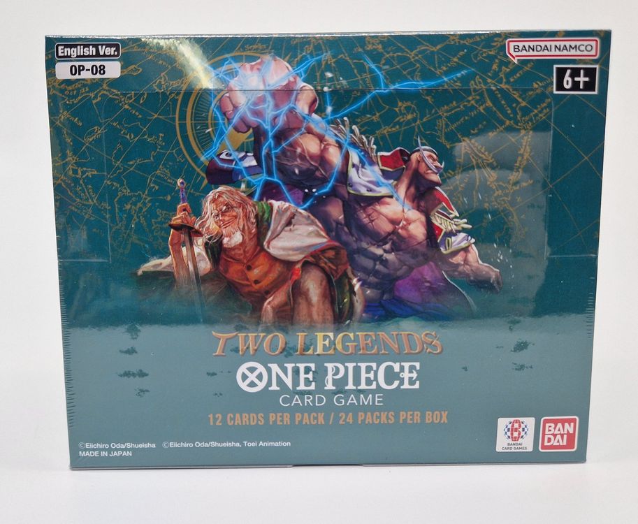 One Piece Display / OP08: Two Legends - EN (Neu und originalverpackt ...
