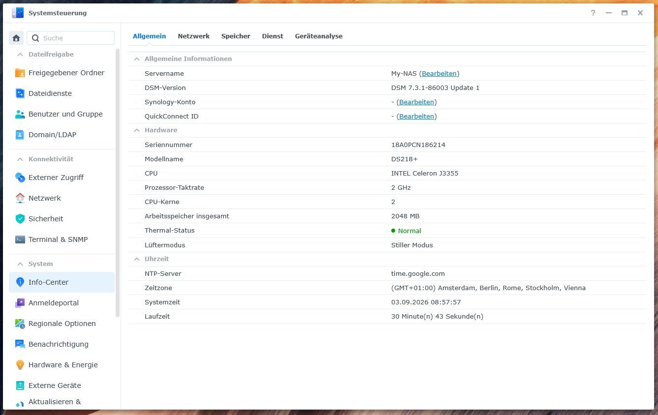 Synology Server: Synology Diskstation DS218+ mit 2x 4TB WD Red NAS HDD – Usato da Arnegg venduto da Knerbel 6