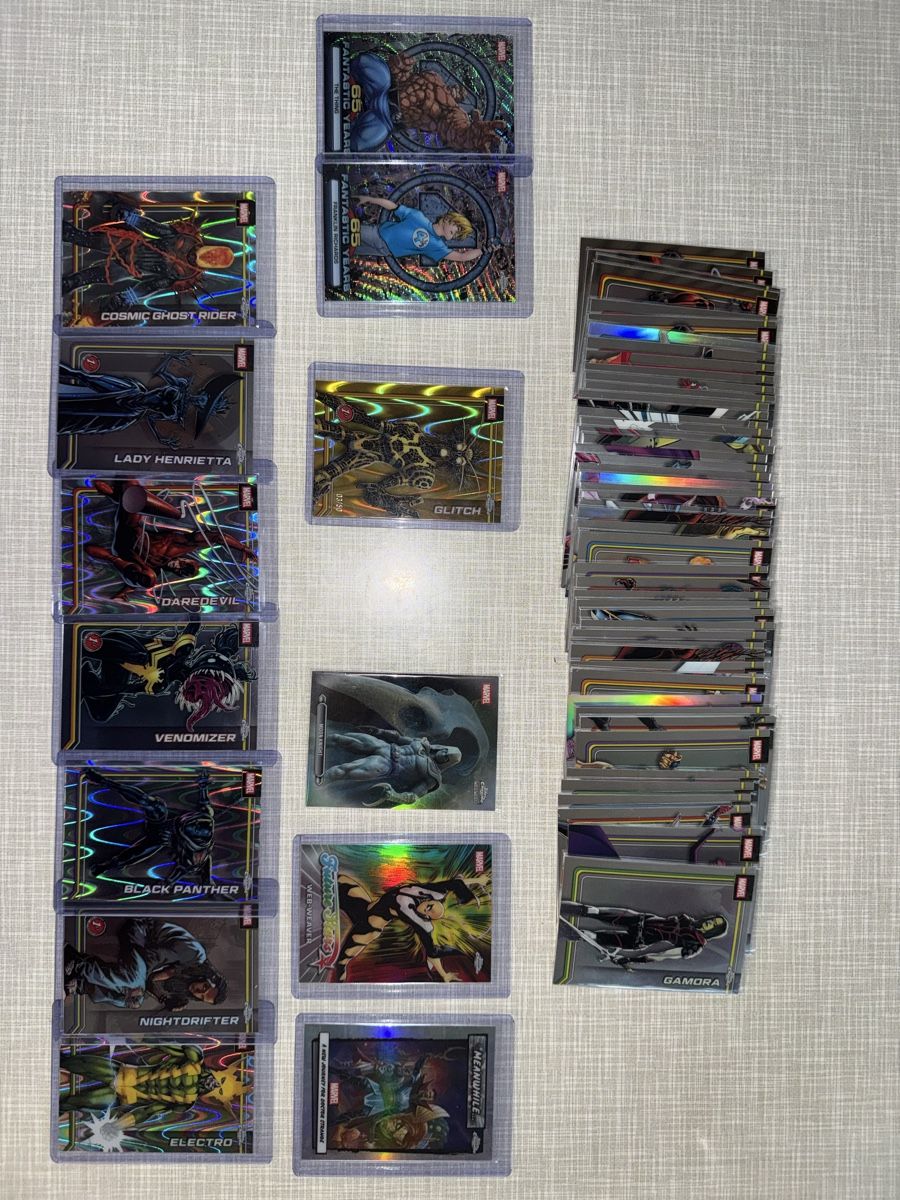Marvel Carte collezionabili: Lot Topps chrome Marvel 2026 + insert /50 et autre – Nuovo (secondo la descrizione) da Vallamand venduto da Cardscollector