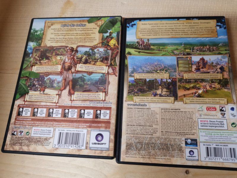 Giochi: Die Siedler PC Spiel 2 Stück – Usato da Fankhaus (Trub) venduto da sun_7677 1