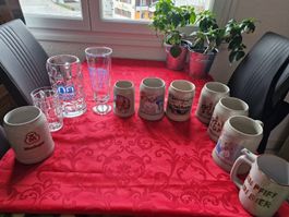Bierhumpen Mass Oktoberfest Biergläser
