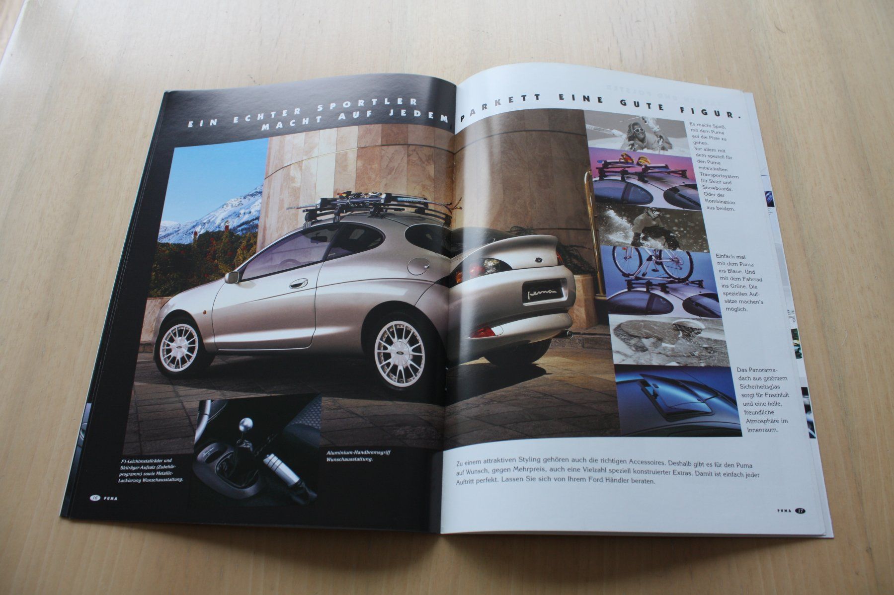 Ford Documenti: Ford Puma - Prospekt von 11/ 1998 – Usato da Wikon venduto da erwin400 8