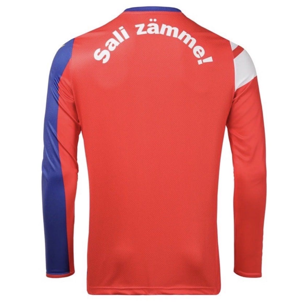 Nike Canottiere & Pantaloni: Fc Basel Trikot 23/24 Pre Match Longsleeve – Nuovo e nell'imballaggio originale da Winterthur venduto da LaBodega 1
