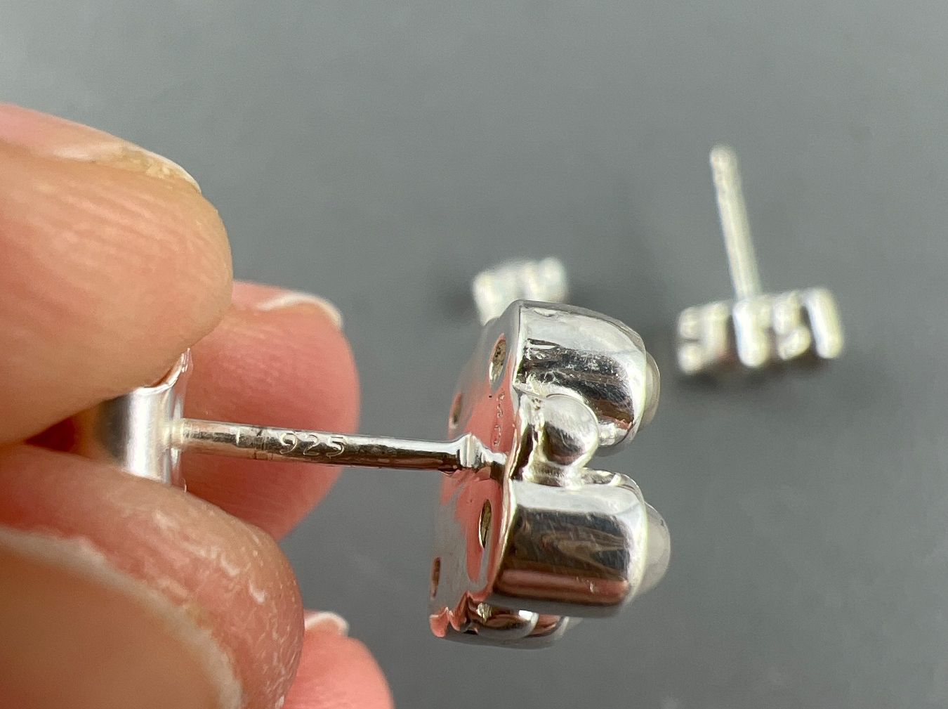 Orecchini pendenti & Orecchini a lobo: Ohrstecker 925 Silber – Usato da Niederuzwil venduto da leo_8857 1