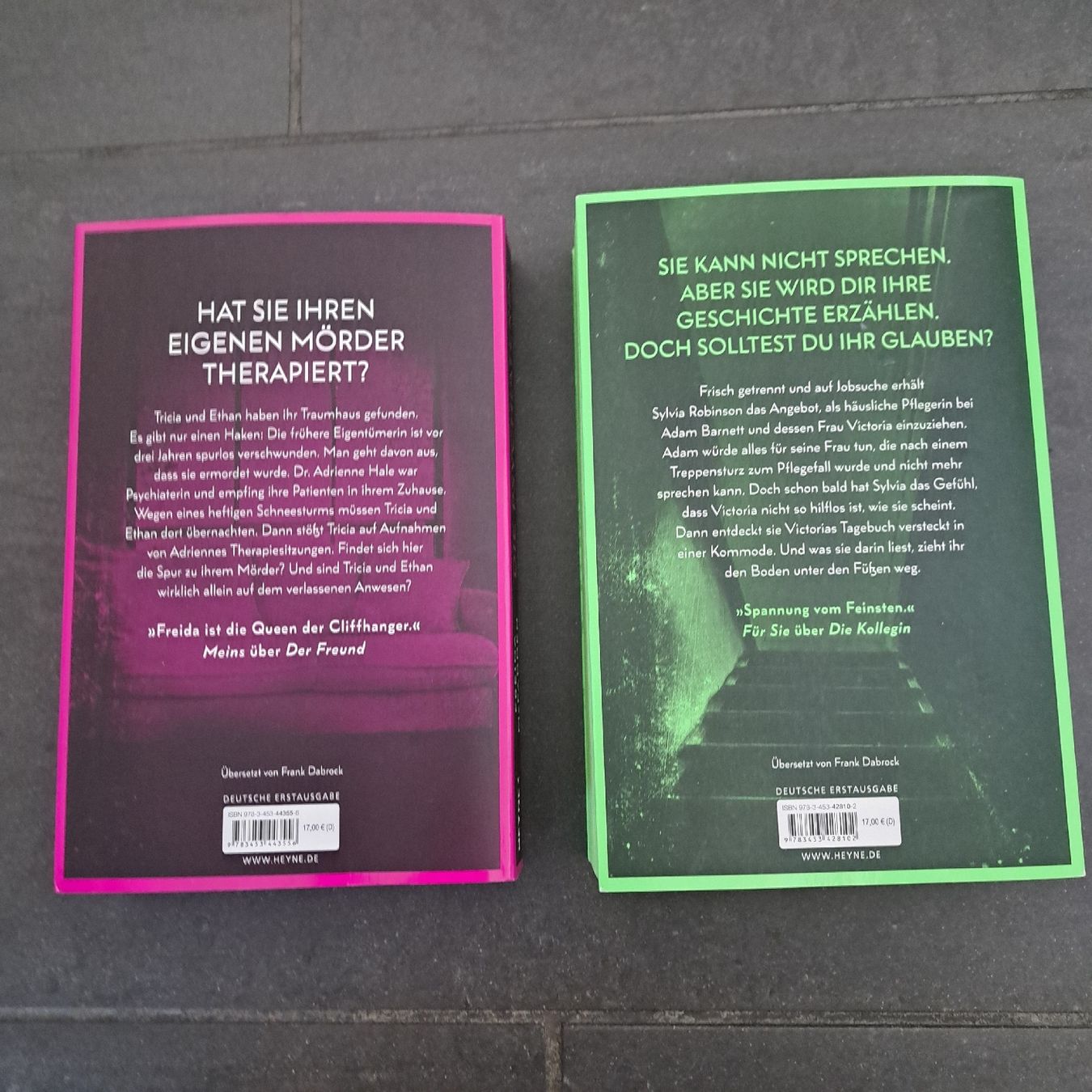 Libri: 2 x Freida McFadden – Usato da Hochdorf venduto da Westin05 1
