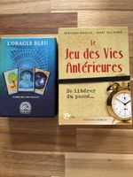 Jeu des vies antérieures et Oracle Bleu cartes
