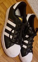 Adidas Superstar Turnschuhe Schwarz Grösse 38 2 mal getragen