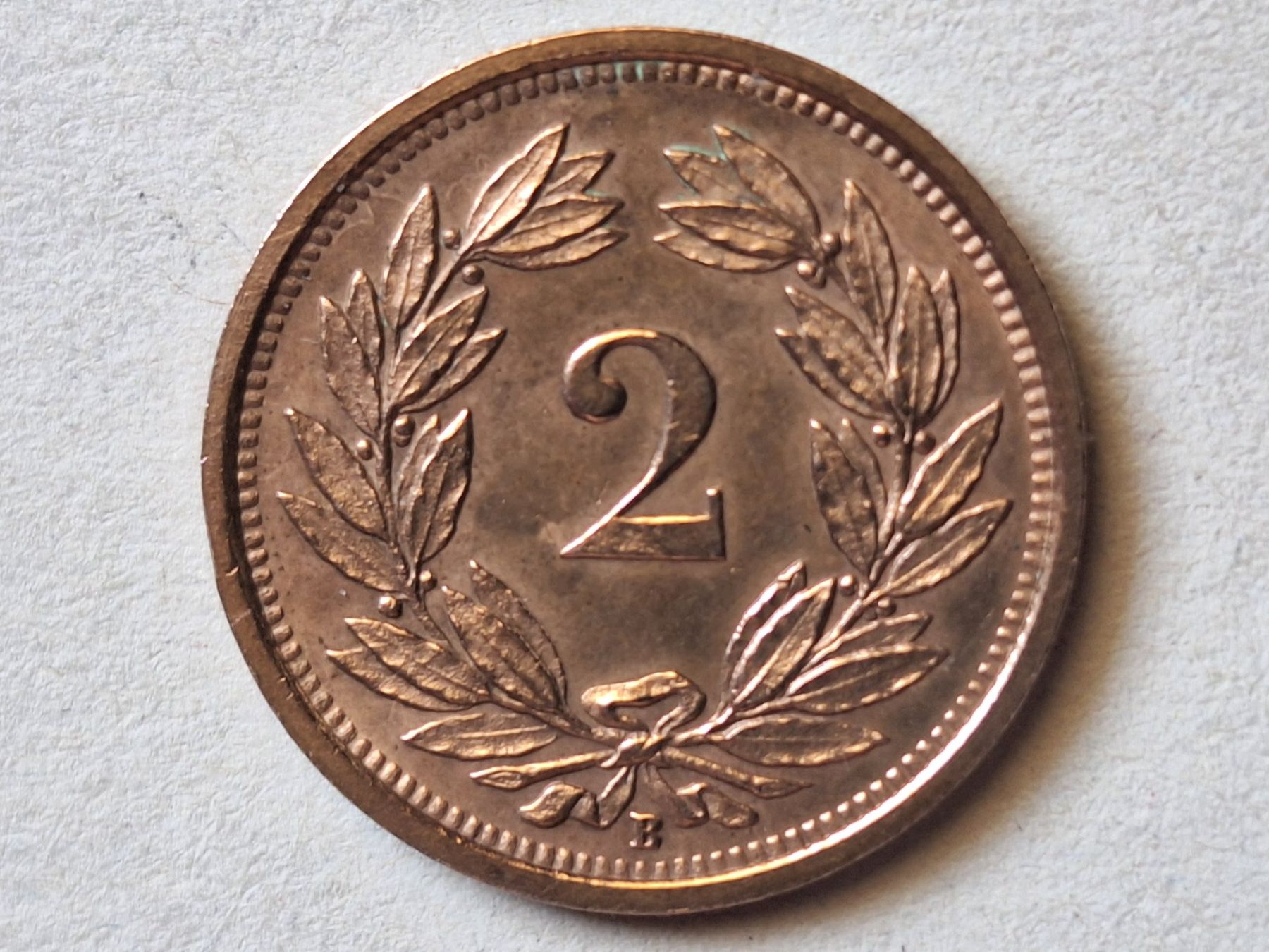 Tutti le monete: 2cts 1936 / SS    (RARE) – Usato da Couvet venduto da zeze03 1