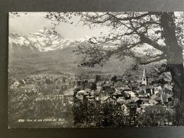 Ansichtskarte Bex et les Dents du Midi gelaufen 1948