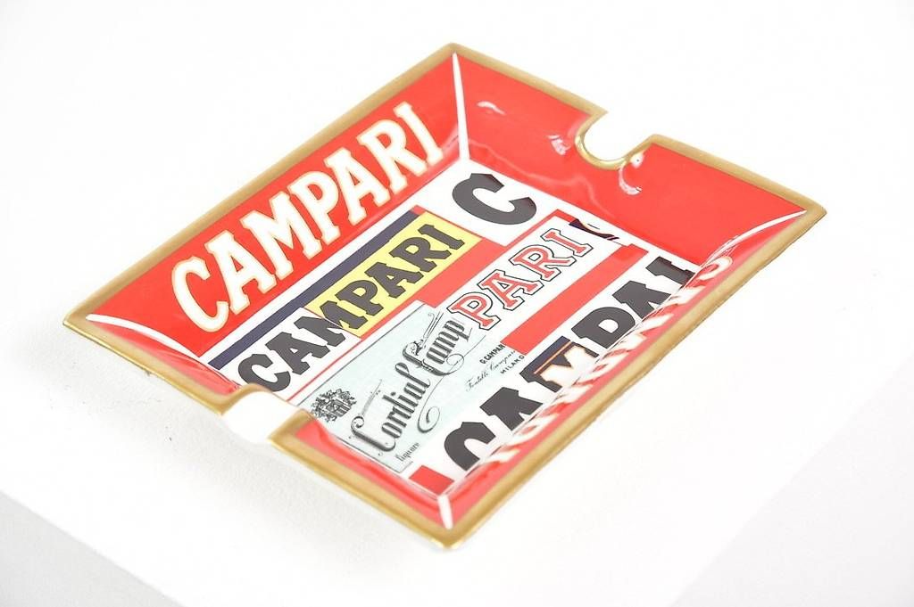 Portacenere: Bruno Munari Campari Aschenbecher – Usato da Zürich venduto da IndividumCH 4