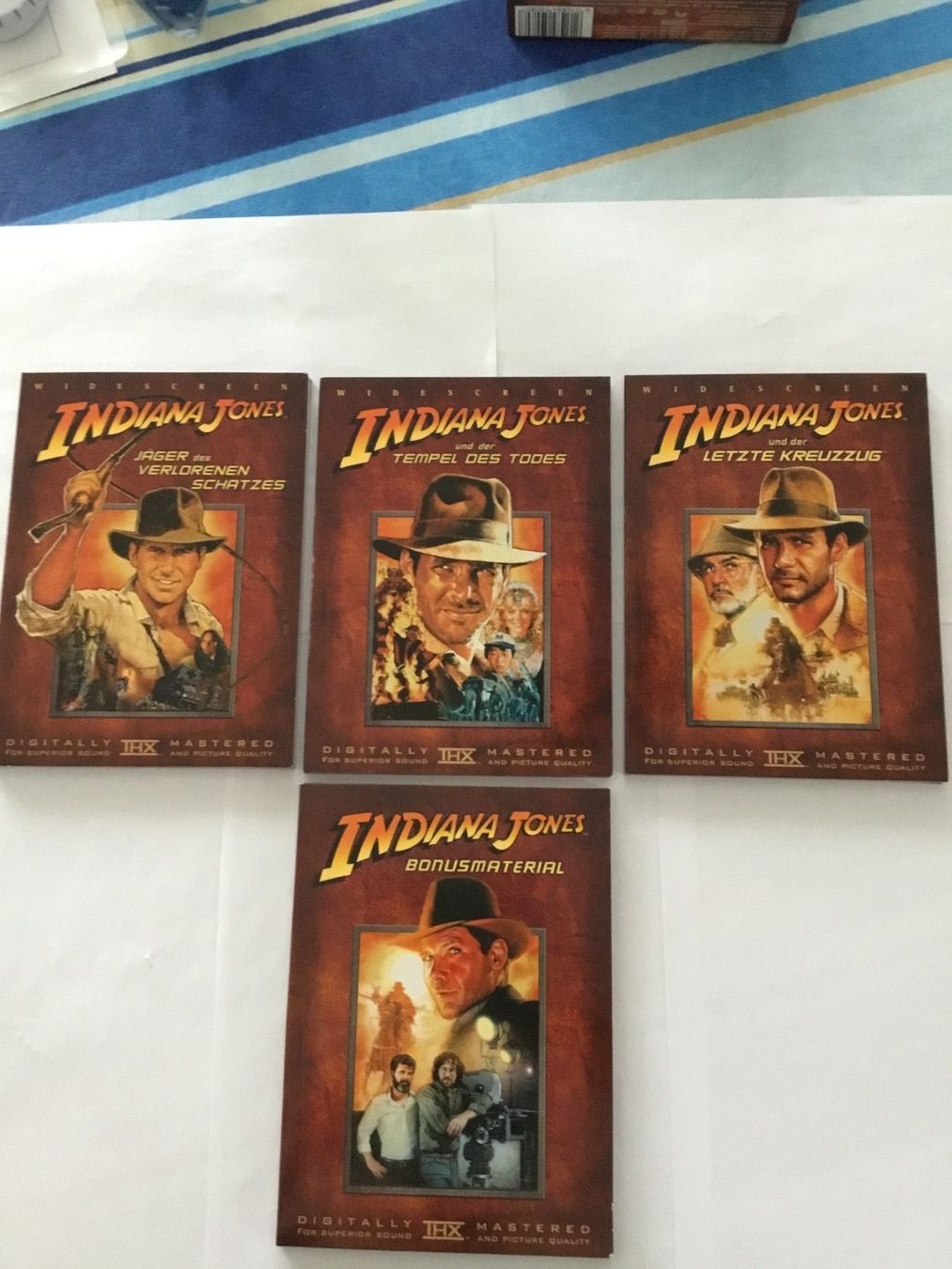 Tutti i DVDs: Indiana Jones Box 4 DVDs – Nuovo (secondo la descrizione) da Blauen venduto da sternchen66 2