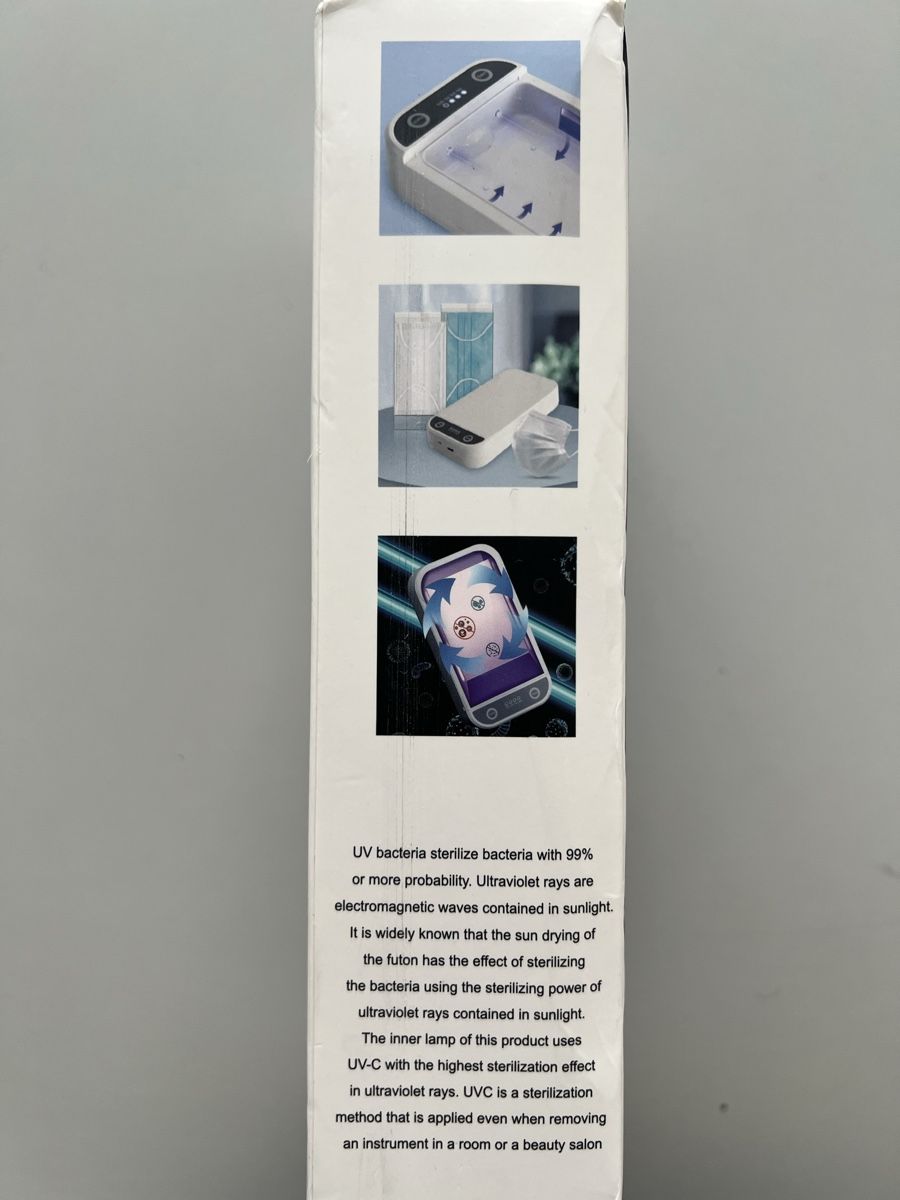 Pasti del neonato: Desinfektionsbox mit UV-Licht – Nuovo e nell'imballaggio originale da Oberuzwil venduto da lynni_97 1