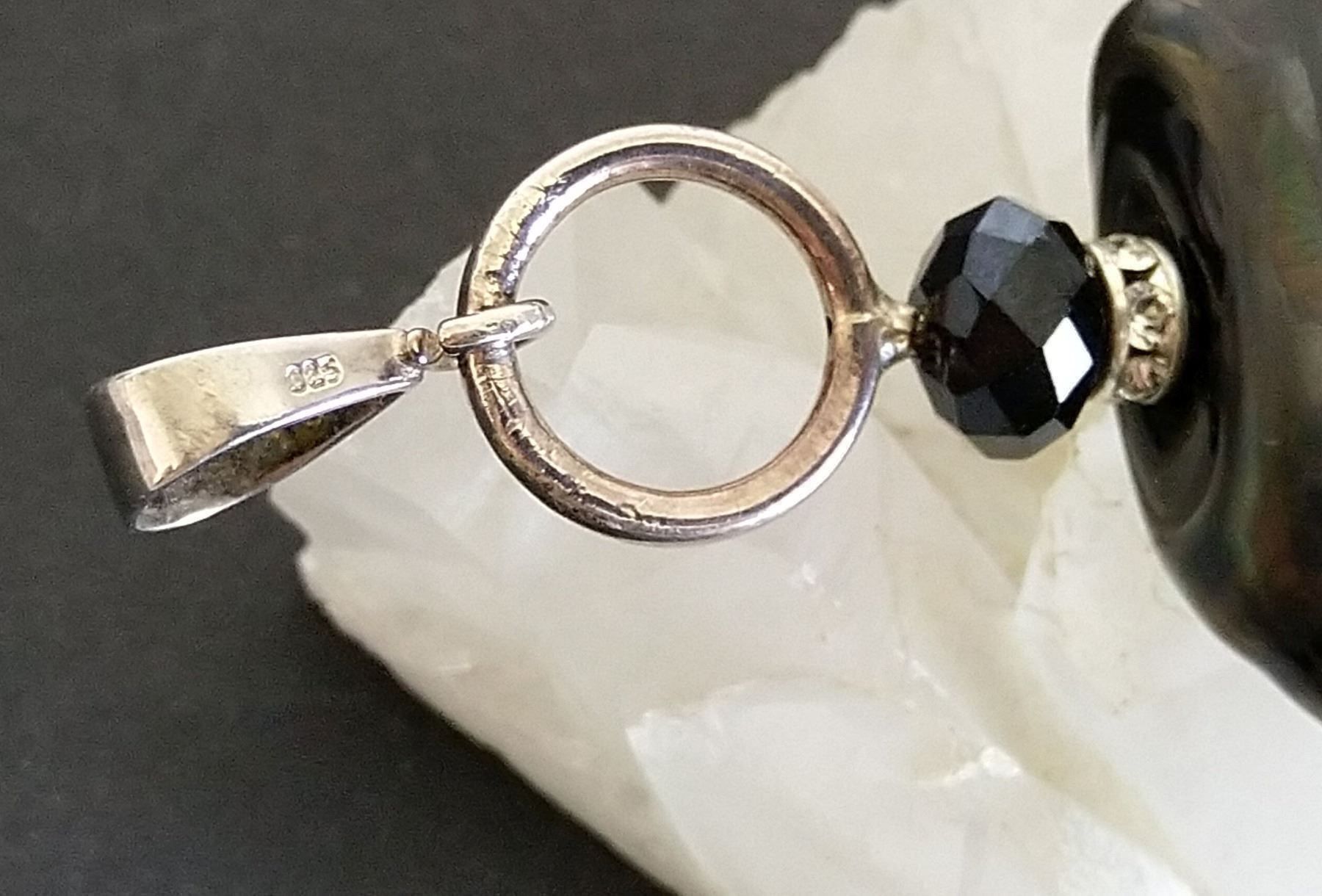 Ciondoli: GLAS HERZ ANHÄNGER MIT 925 SILBER – Usato da Romanshorn venduto da BoutiqueA 4