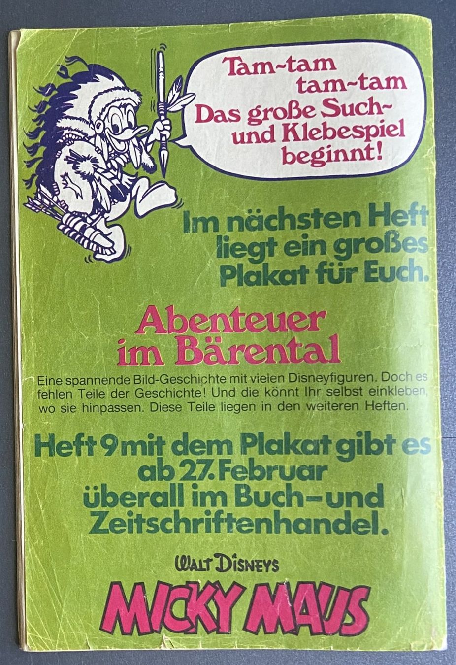 BD: Comic Heft Micky Maus 1973 Nr. 8 – D'occasion à Böckten par Hansi36 1