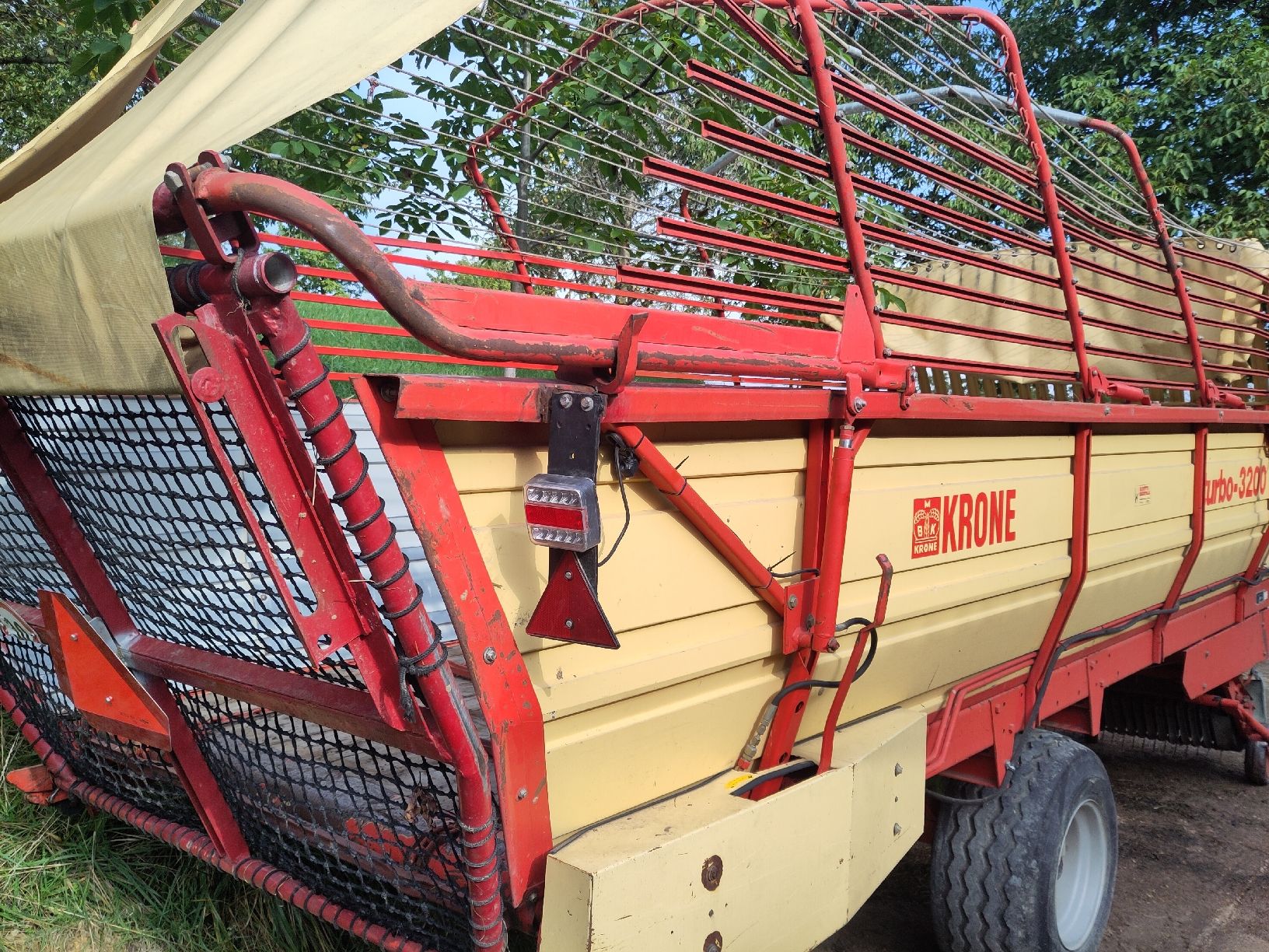 Krone Rimorchi: Krone Turbo 3200 Ladewagen – Usato da Titterten venduto da Dinu1212 6
