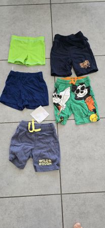 Kinderhosen-Paket Grösse 98/104 – 5 kurze Hosen für Sommer