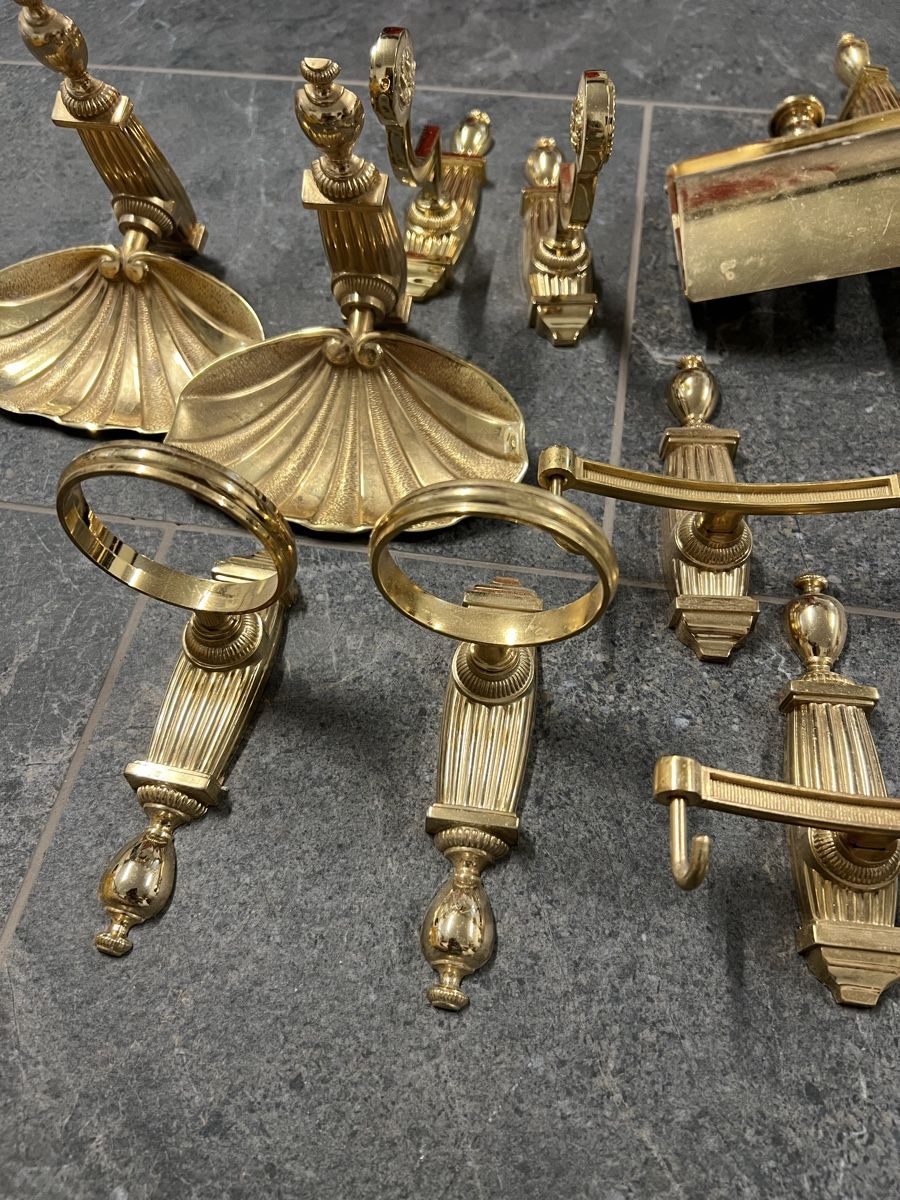 Armaturen: Badezimmer Accessoires goldig – Gebraucht aus Emmenbruecke von Amstadc 1